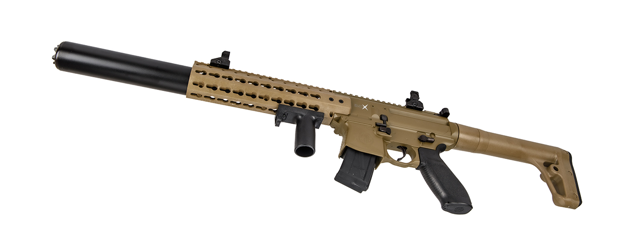 Sig Air MCX .177 Caliber CO2 Powered 30 Round Air Rifle (Color: FDE)