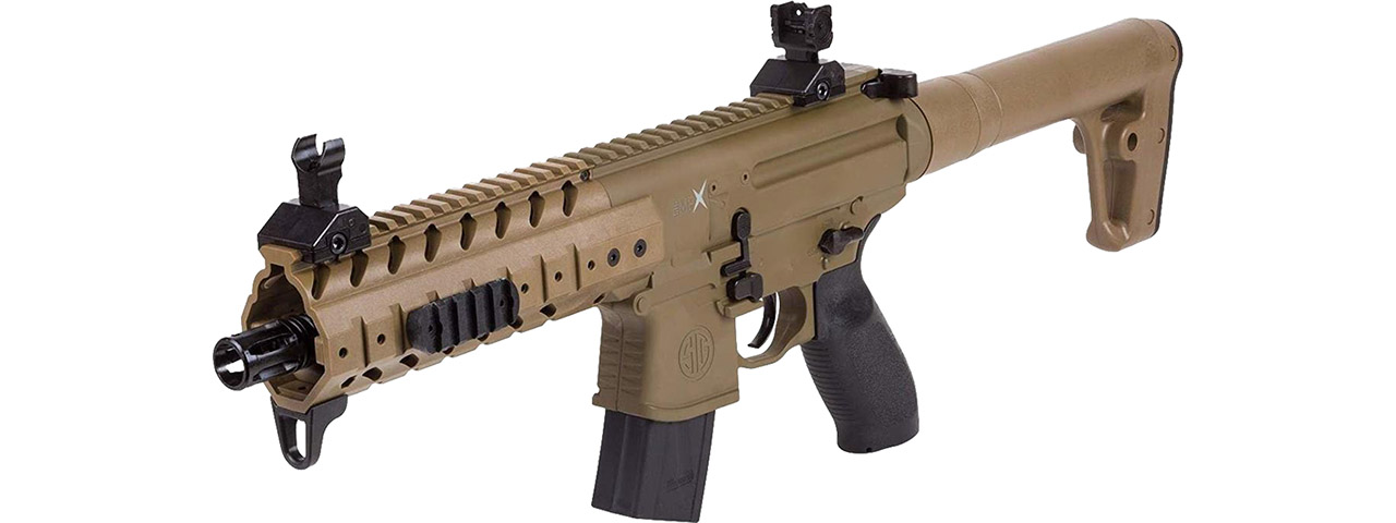 Sig Air MPX .177 Cal CO2 Air Pistol w/ Stock (Color: FDE) - Click Image to Close