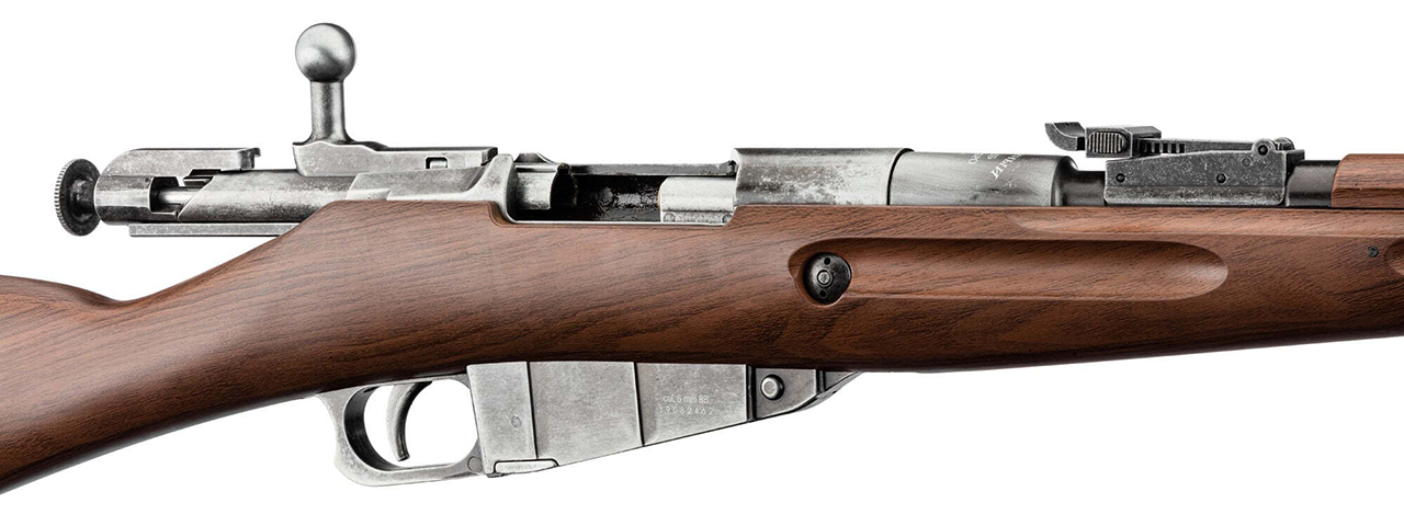 BO Manufacture WWII Mosin-Nagant M44 Airsoft CO2 Bolt Action Rifle (FAUX WOOD) - Click Image to Close