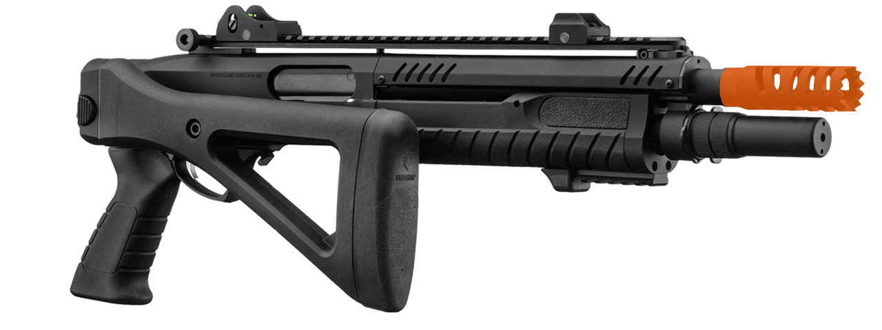 BO FABARM STF/12 Compact Gen-4 Gas Shotgun, Black - Click Image to Close