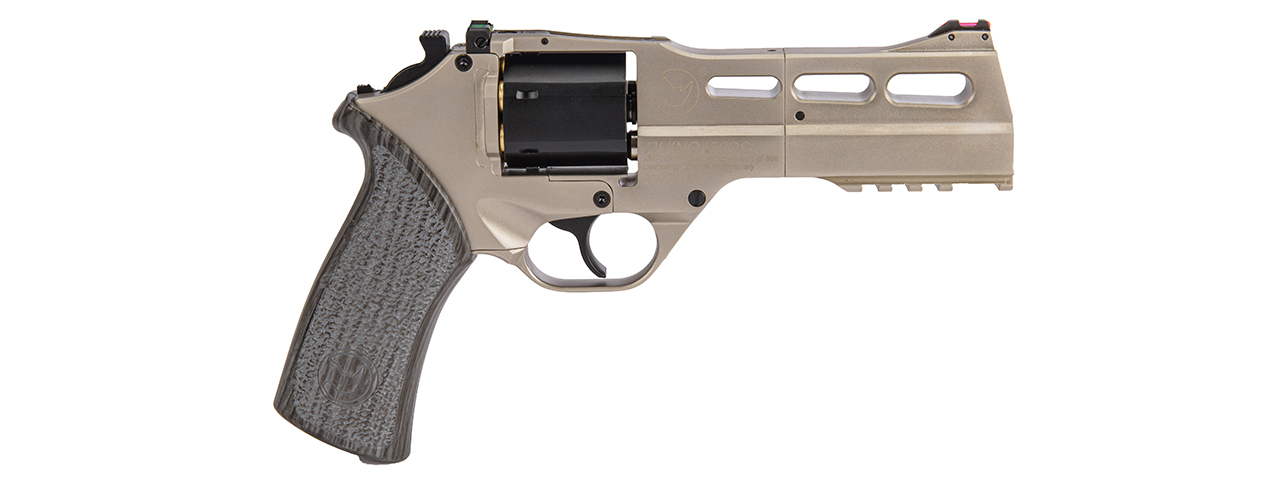 Limited Edition Airgun Chiappa Rhino 50DS CO2 Revolver (Silver)