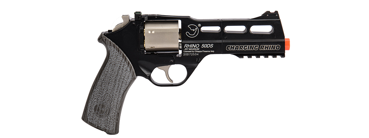 Limited Edition Airsoft Chiappa Rhino 50DS CO2 Revolver (Black) - Click Image to Close