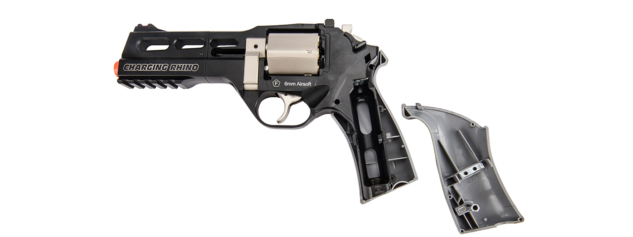 Limited Edition Airsoft Chiappa Rhino 50DS CO2 Revolver (Black) - Click Image to Close