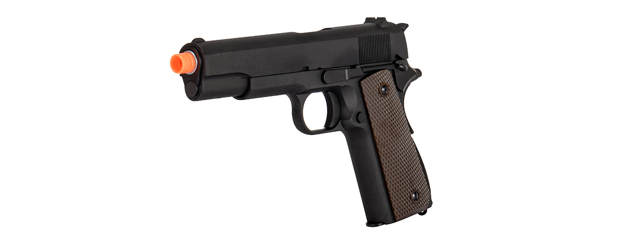 WE-E017C-BK-WE M1911 Metal GBB Pistol - CO2 Version ( BK ) - Click Image to Close