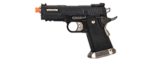 WE-Tech Hi-Capa 3.8 Brontosaurus Full Auto Gas Blowback Pistol (Black)