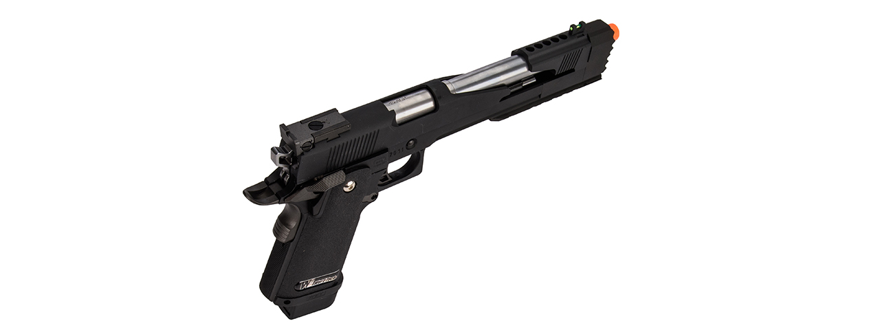 WE-Tech Hi-Capa 7.0 "Dragon" Long Slide Full Auto Gas Blowback Pistol w/ Standard Grip (Black)