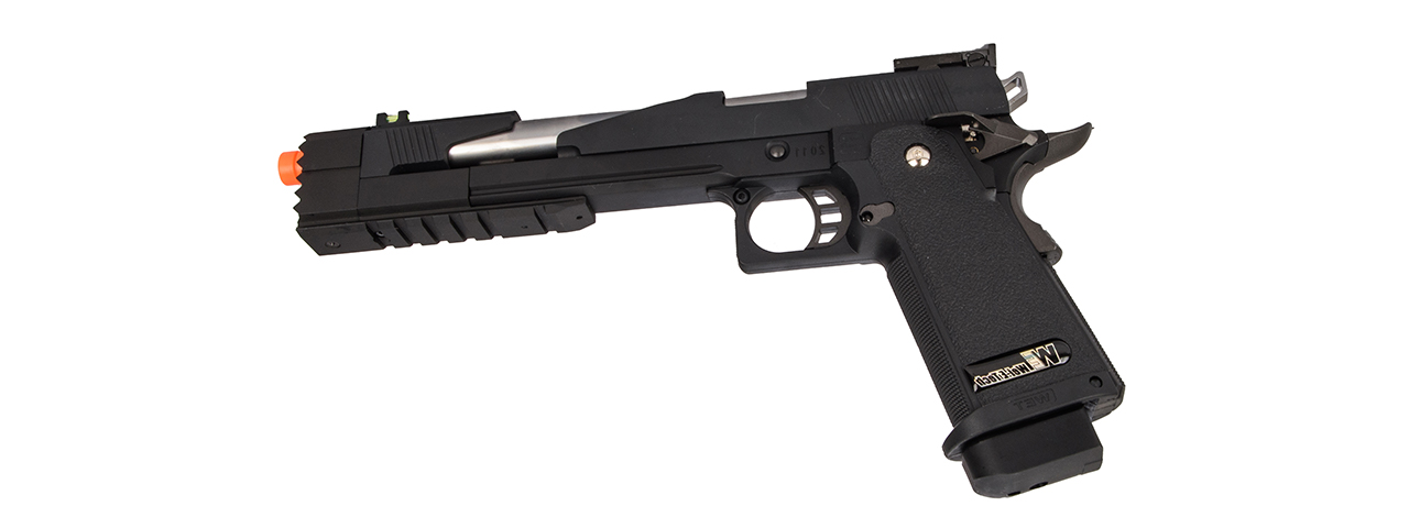 WE-Tech Hi-Capa 7.0 "Dragon" Long Slide Full Auto Gas Blowback Pistol w/ Standard Grip (Black)