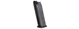 WE Tech G17 / G18 25rd Nylon Polymer Gas Blowback Magazine (Black)