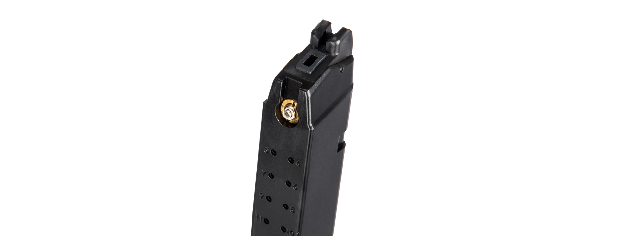 WE Tech G17 / G18 25rd Metal Gas Blowback Magazine (Black)