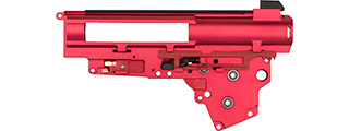 Lancer Tactical CNC Machined Version 3 Gearbox Shell for AK AEGs (RED)