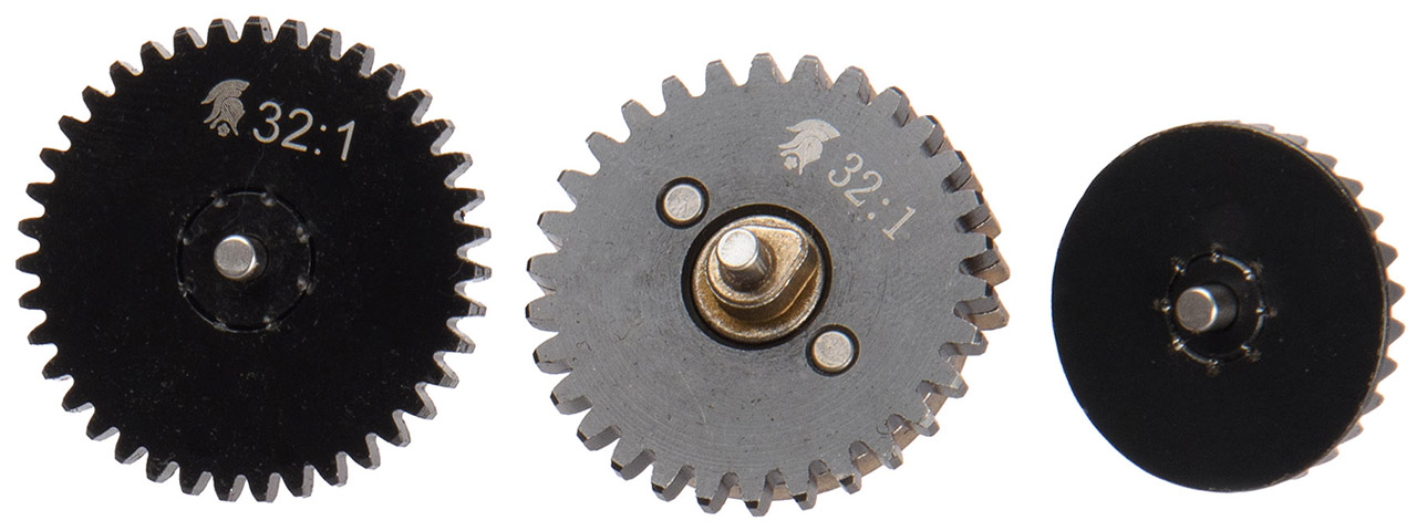 Lancer Tactical 32:1 Ratio High Torque Steel CNC Gear Set - Click Image to Close