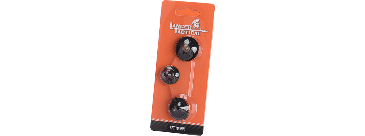 Lancer Tactical 13:1 High Speed Steel CNC Bearing Gear Set