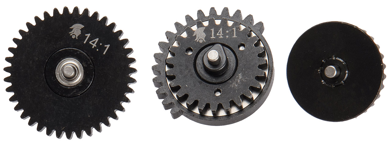 Lancer Tactical 14:1 High Speed Steel CNC Bearing Gear Set