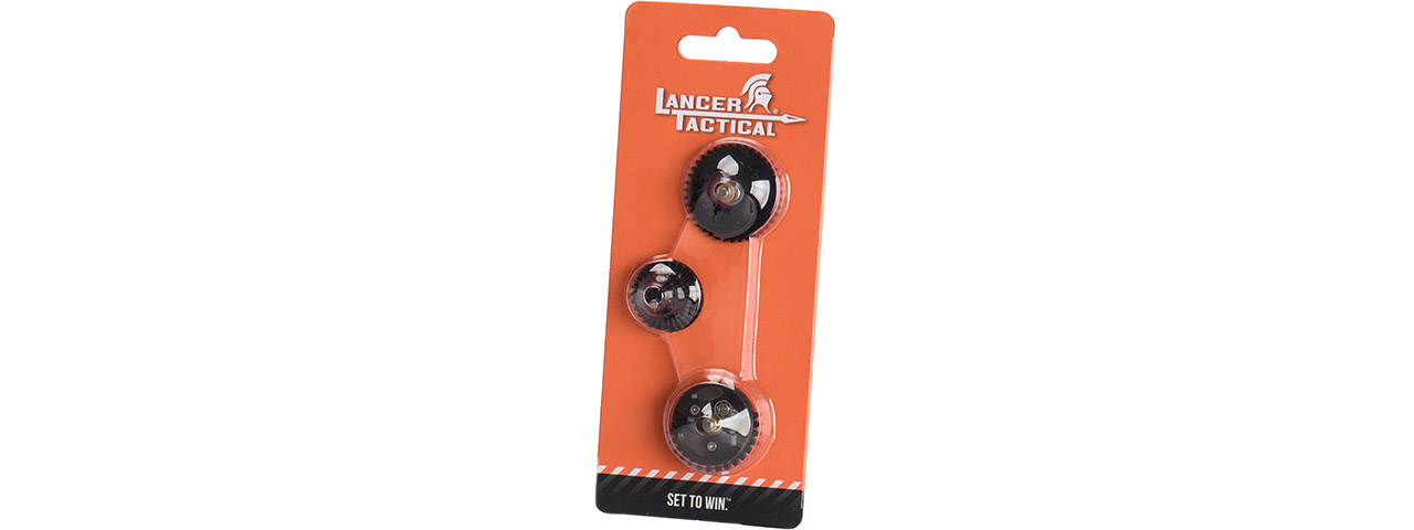 Lancer Tactical 14:1 High Speed Steel CNC Bearing Gear Set