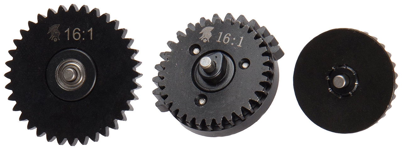 Lancer Tactical 16:1 High Speed Steel CNC Bearing Gear Set - Click Image to Close