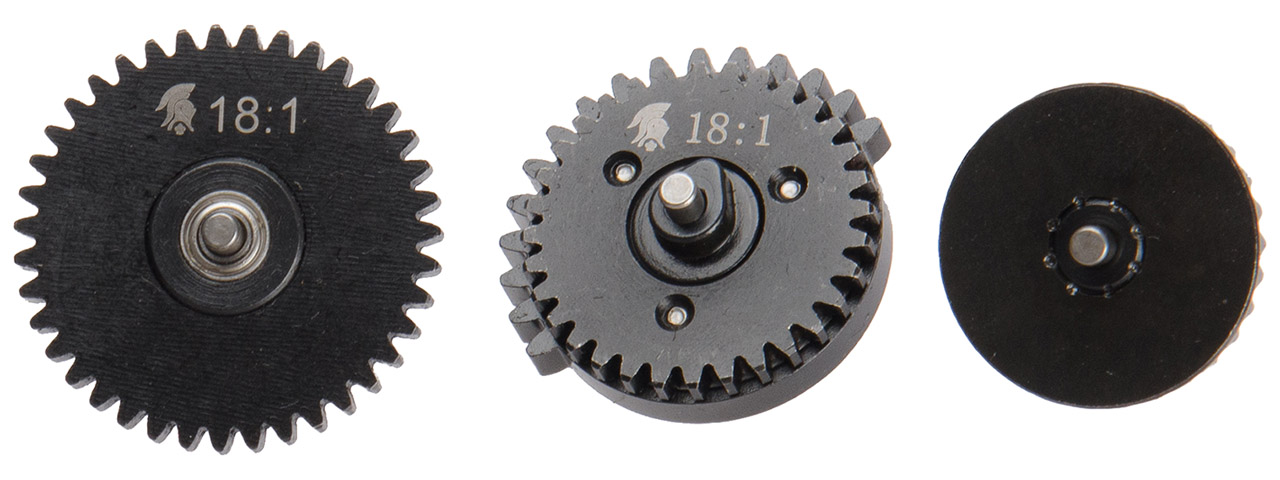 Lancer Tactical 18:1 High Speed Steel CNC Bearing Gear Set