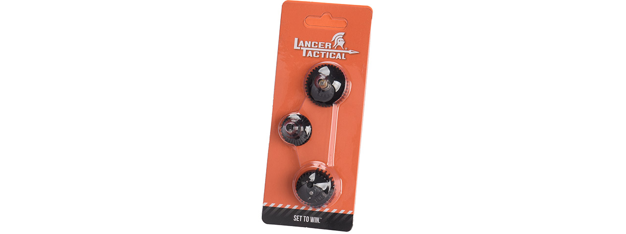 Lancer Tactical 18:1 High Speed Steel CNC Bearing Gear Set