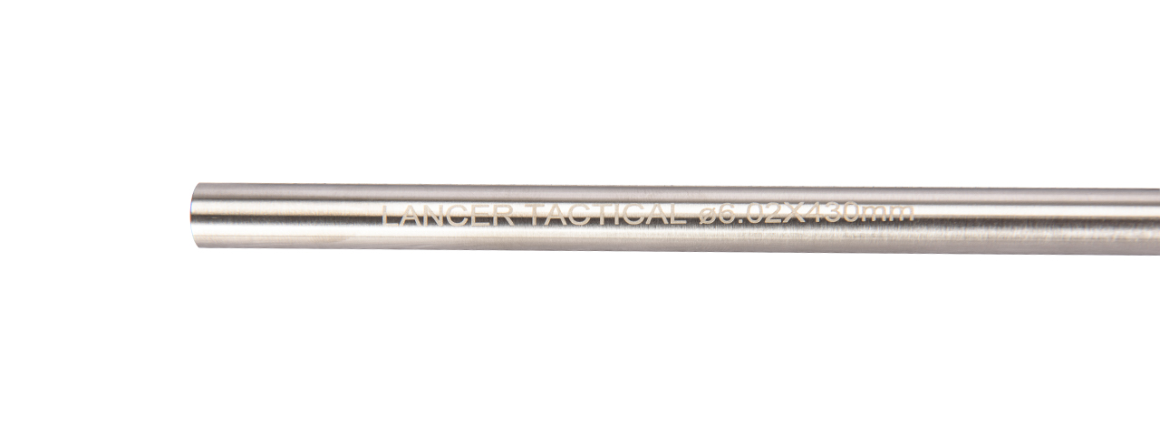 Lancer Tactical 6.02 x 430mm Stainless Steel Barrel - Click Image to Close