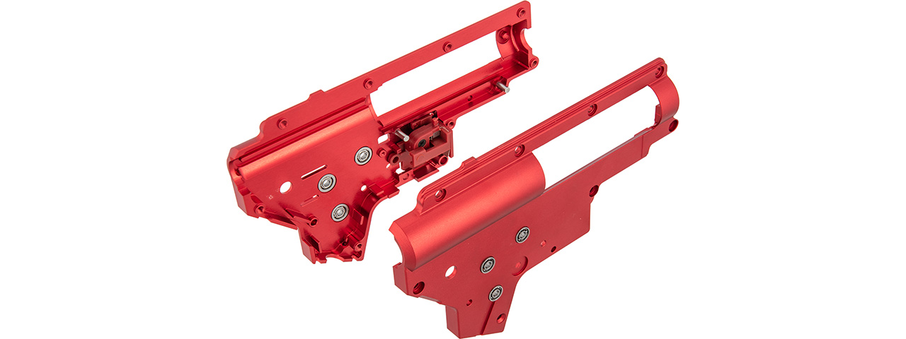 Gearbox Shell Set Version 2 QD CNC Aluminum 7075 ZC Leopard (M-162A)