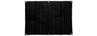 Hook & Loop Wall / Patch Holder (Color: Black / Large)