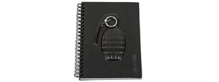 Spiral Bound 60 Page Tactical Grenade Notebook