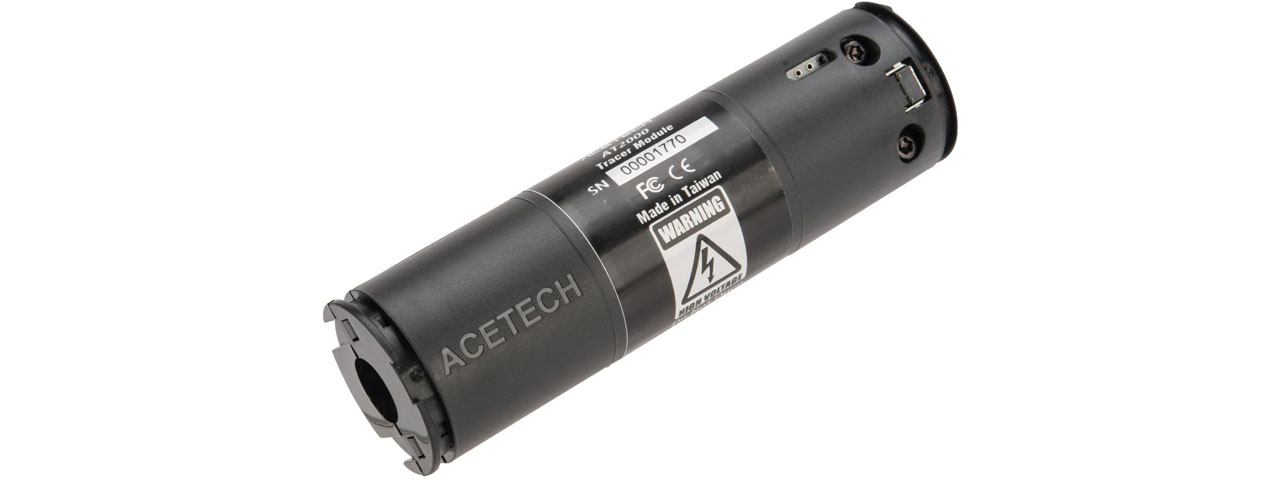 Acetech MP7 QD Silencer with AT2000R Tracer (Color: Black) - Click Image to Close
