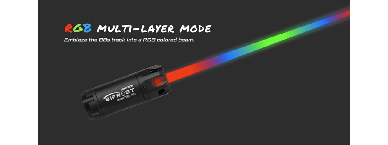 AceTech Bifrost Tracer Unit with Multi-Color RGB Flame Effect