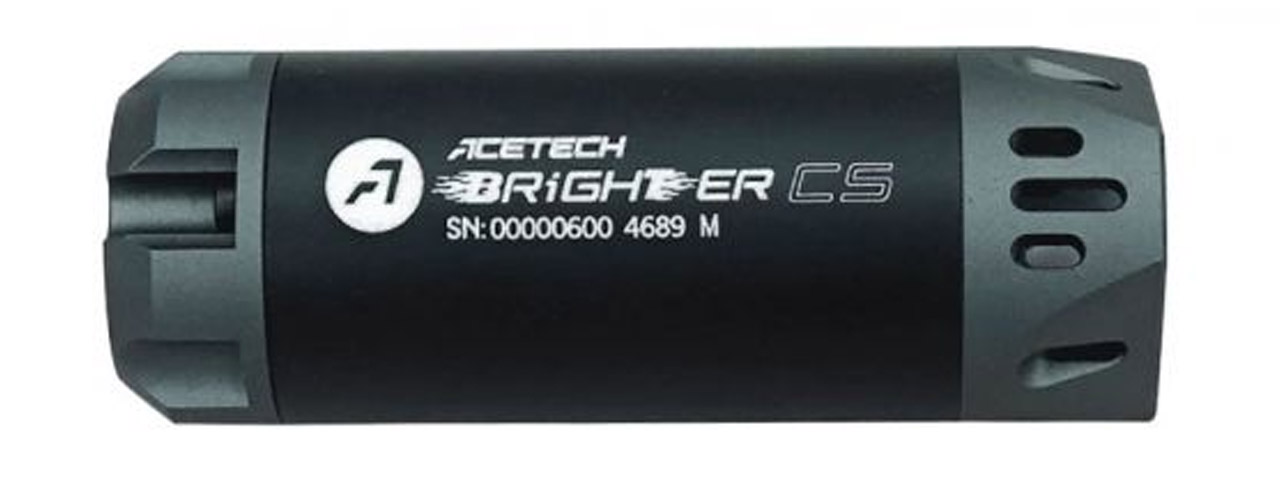 AceTech Brighter CS Tracer Unit M14 CCW (Color: Meteorite Black) - Click Image to Close