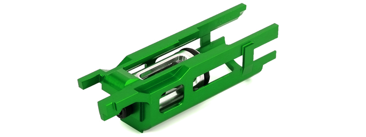 Airsoft Masterpiece Edge Version 2 Low FPS Aluminum Blowback Housing for Hi-Capa/1911 (Color: Green)