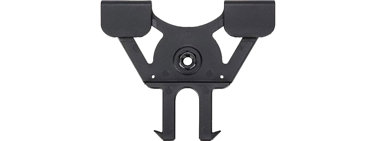 Amomax MOLLE Attachment for Tactical Pistol Holster (Black)