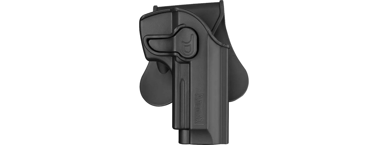 Amomax Tactical Holster for Beretta 92/92FS/M9 (Color: Black)