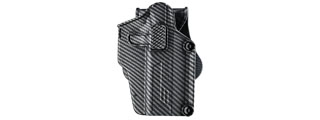 Amomax Multi-Fit Right Handed Tactical Holster (Color: Carbon Fiber)