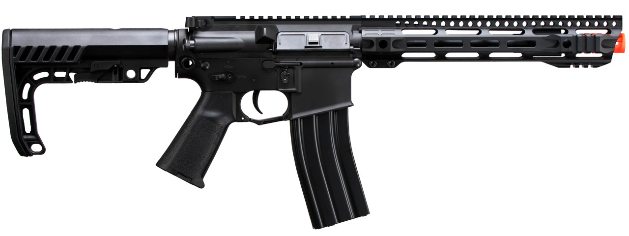 Arcturus M4E3 11.5" Ambidextrous Airsoft AEG Rifle w/ M-LOK Handguard and Adjustable Stock (Color: Black) - Click Image to Close
