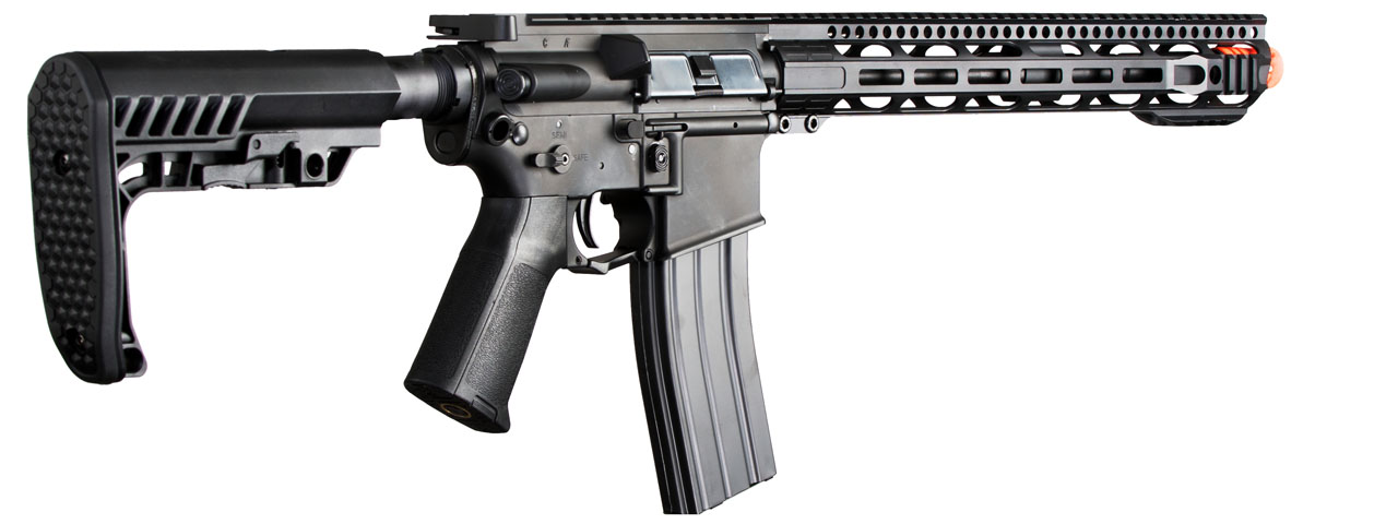 Arcturus M4E3 15.25 Ambidextrous Airsoft AEG Rifle w/ M-LOK Handguard and Adjustable Stock (Color: Black) - Click Image to Close