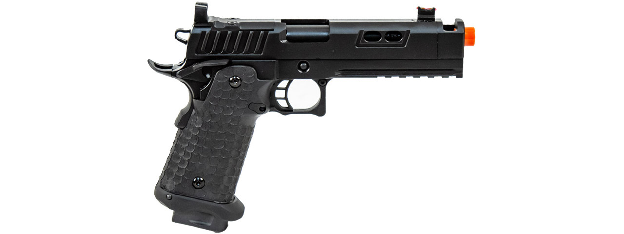 Army Armament R604 Hi-Capa Gas Blowback Airsoft Pistol (Color: Black) - Click Image to Close