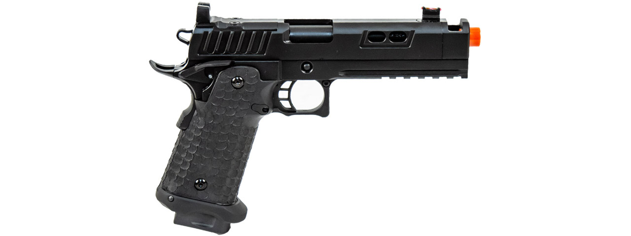 Army Armament R604 Hi-Capa Gas Blowback Airsoft Pistol (Color: Black)