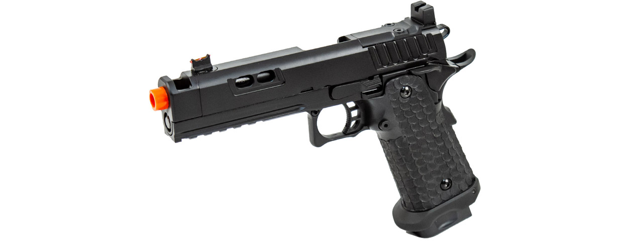 Army Armament R604 Hi-Capa Gas Blowback Airsoft Pistol (Color: Black)