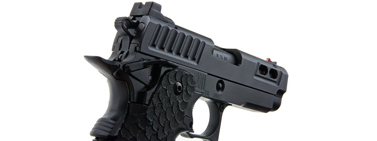 Army Armament R607 Hi-Capa Gas Blowback Airsoft Pistol (Color: Black) - Click Image to Close