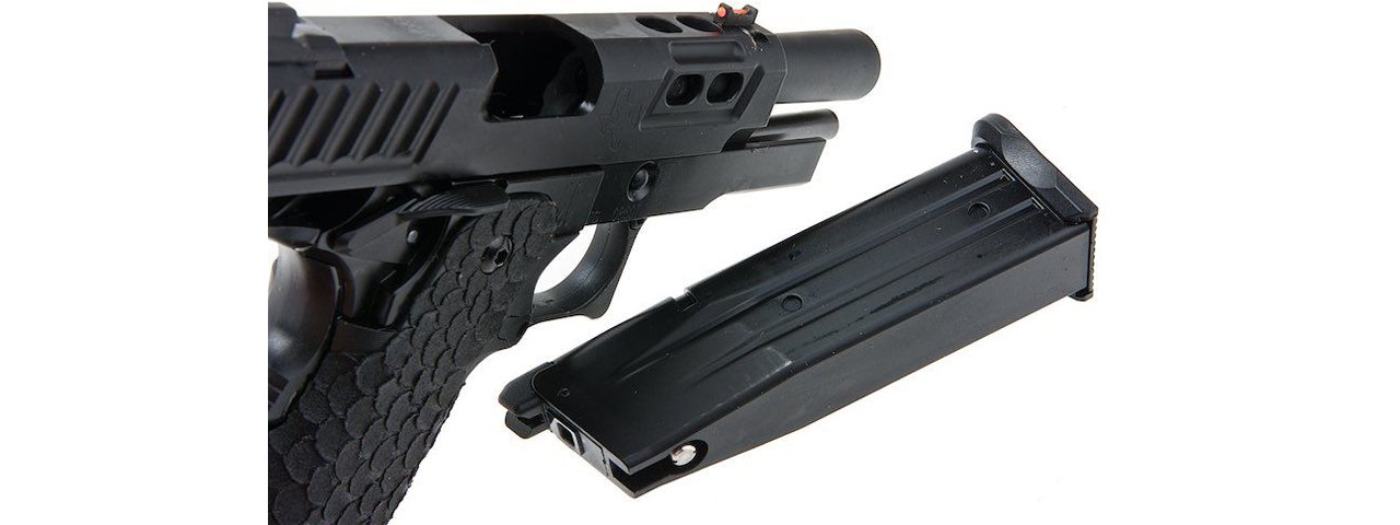 Army Armament R607 Hi-Capa Gas Blowback Airsoft Pistol (Color: Black) - Click Image to Close