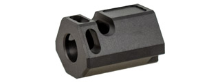 ASG CNC Aluminum Compensator for P-09 OR (Color: Black)