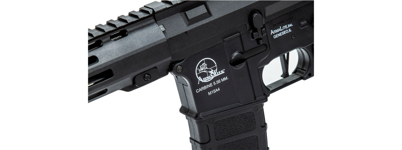 ASG Armalite 10" M15 Defense M-LOK M4 AEG (Color: Black) - Click Image to Close