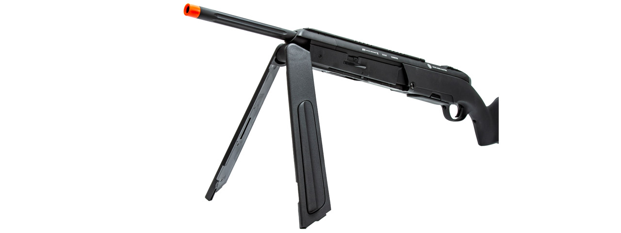 ASG Steyr Scout Airsoft Sniper Rifle (Color: Black) - Click Image to Close