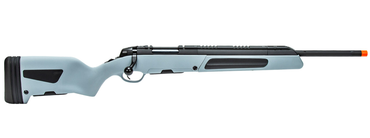 ASG Steyr Scout Airsoft Sniper Rifle (Color: Gray) - Click Image to Close