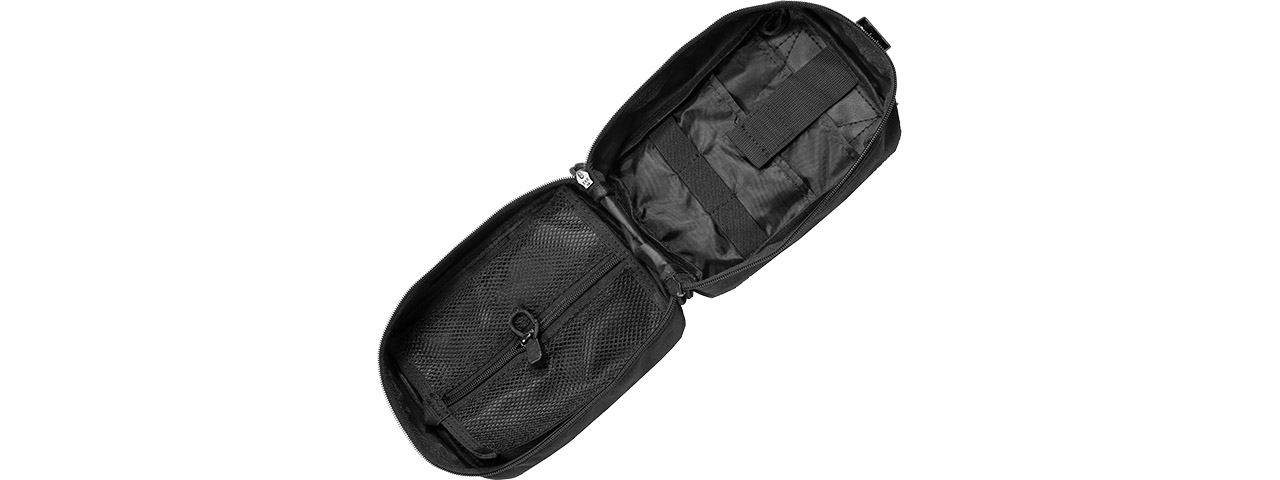 Lancer Tactical Admin Pouch w/ Molle (Color: Black)