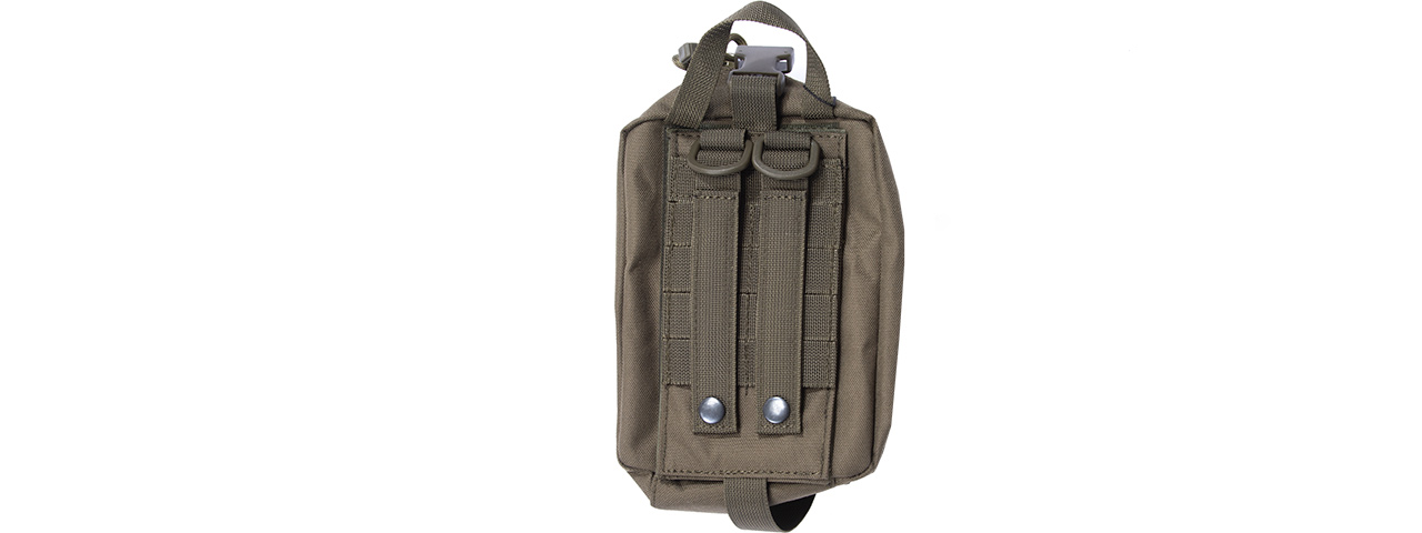 Lancer Tactical Admin Pouch w/ Molle (Color: OD Green) - Click Image to Close