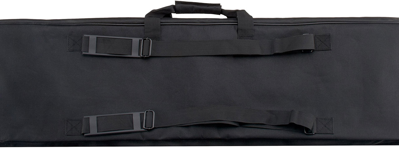 Lancer Tactical 1000D Nylon Polymer 47" Gun Bag (Color: Black) - Click Image to Close