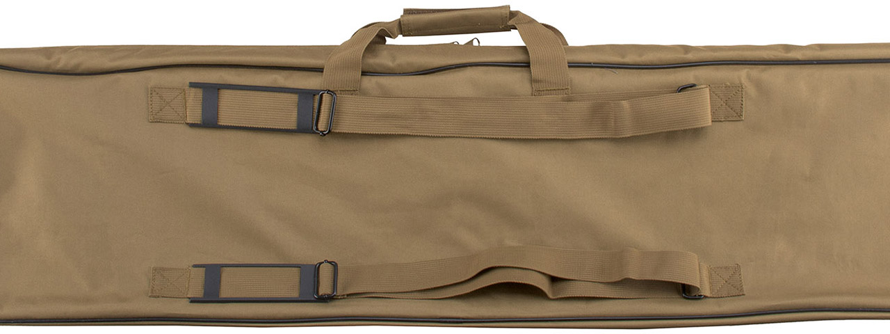 Lancer Tactical 1000D Nylon Polymer 47" Gun Bag (Color: Tan)