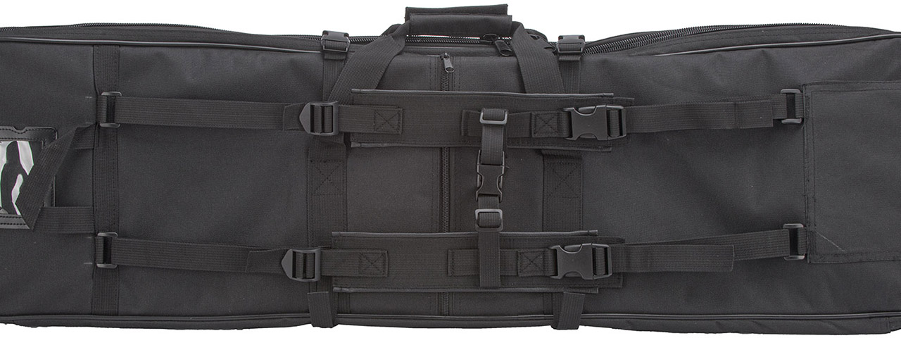 Lancer Tactical 1000D Nylon Polymer 38" Rifle Bag (Color: Black)