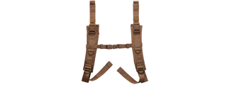 Lancer Tactical Double Gun Bag Replacement Strap (Color: Tan/Brown)