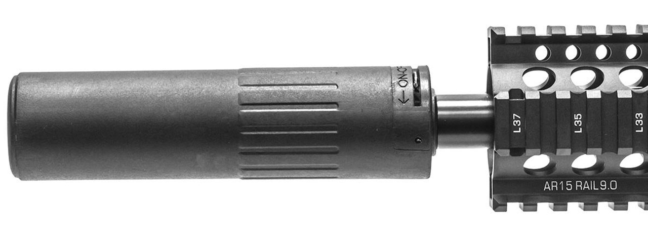 Classic Army QD Fast Attack Mock Suppressor (Color: Black) - Click Image to Close